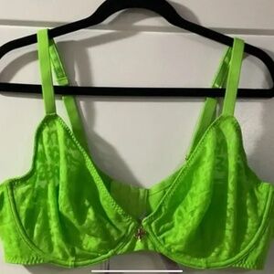 NWT Savage X Fenty Fluff It Up Vibrant Lime Bra